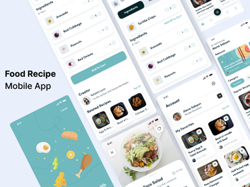 Food Recipe Mobile App